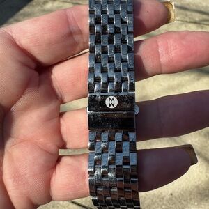 Michele Silver Women's Watch Bracelet